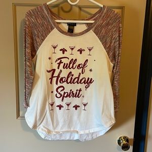 Full of holiday spirits!